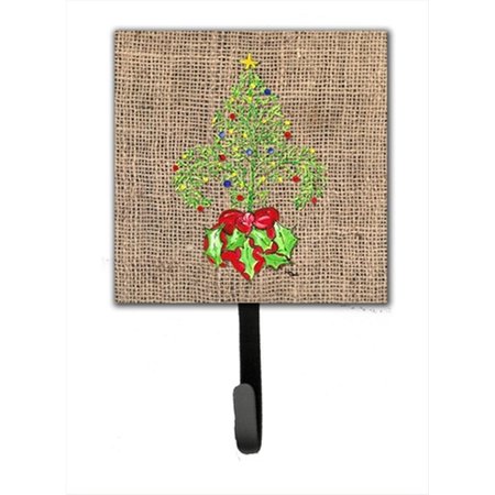 MICASA Christmas Tree Fleur de lis Leash Holder Or Key Hook MI728888
